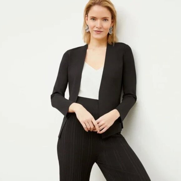 MM.LaFleur The Woolf Jardigan – Women’s Size Large | Stretch Knit Blazer Jacket - Picture 1 of 9
